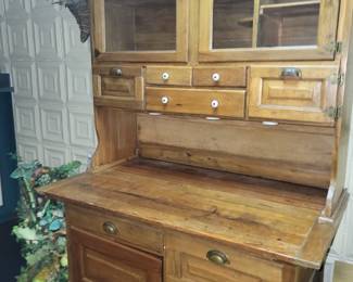 Antique hutch