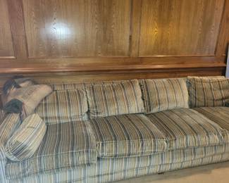 Vintage extra long comfy sofa