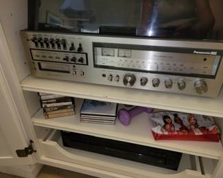 Panasonic turntable/8track player