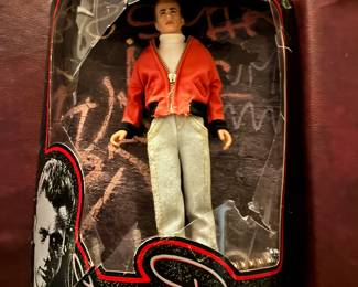 Barbies, Elvis and James Dean: $29 each or $25 each for 2 or more. 