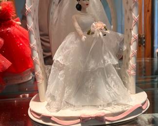 Porcelain 1992 Wedding Day Barbie $40