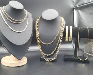 Gold Toned Costume Jewelry