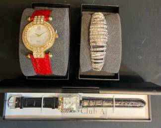 Vintage Adrienne Victoria Weick Quartz Fashion Watches
