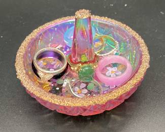 Ring Holder With Costume Rings