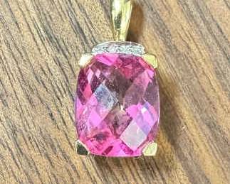 Samuel Aaron 14K Gold Pendant