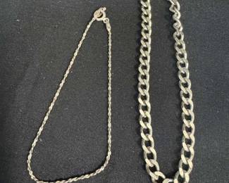 Two Silver Bracelets
