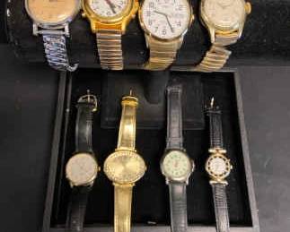Vintage Link Strap Womens Watches With Timex Quartz Avalon More