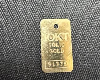 10k solid gold