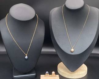 925 Necklace And Rings Set