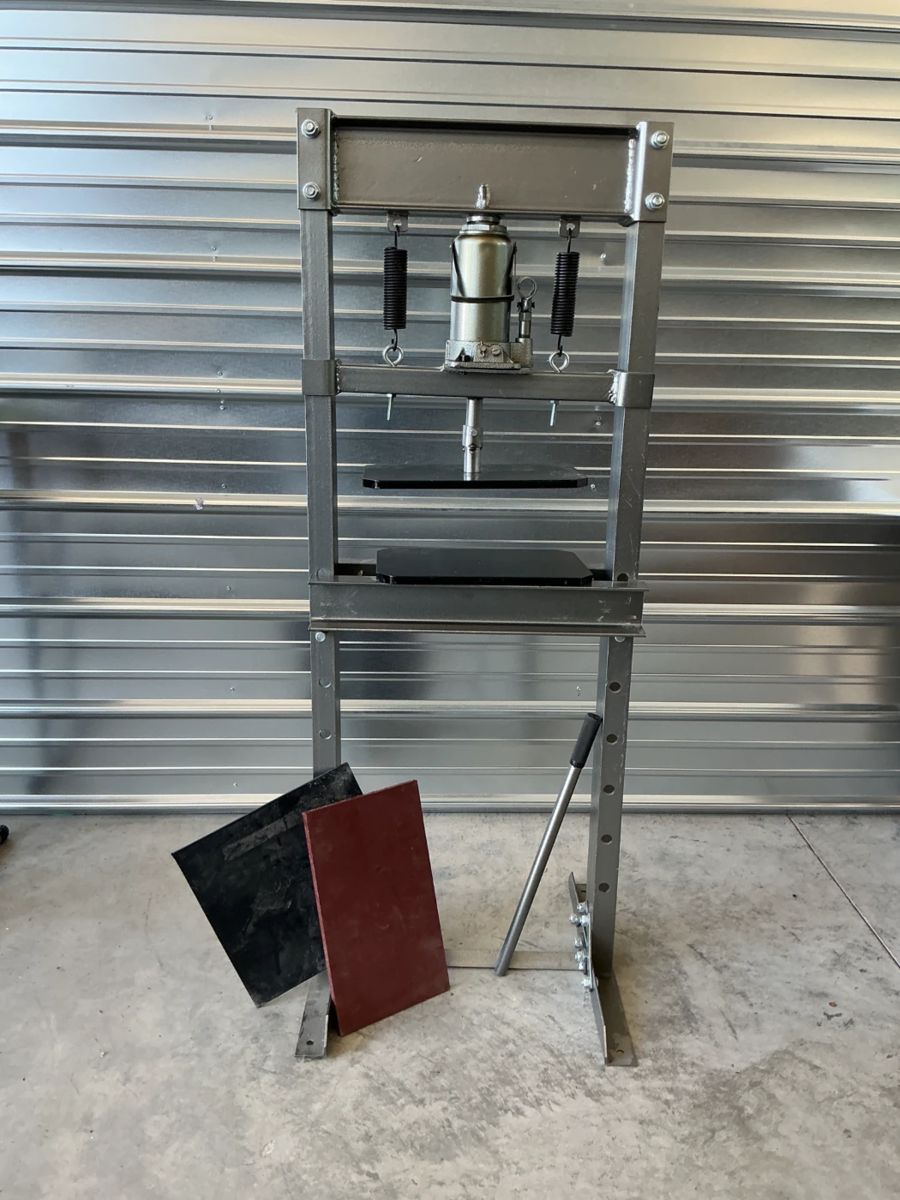 Handcrafted Hydraulic Shop Press
