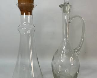 Princess House and Dansk Decanters