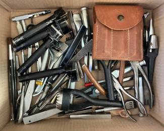 Assorted Leather Working Tools