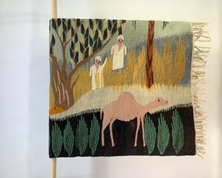 Pictorial Kilim Area Rug