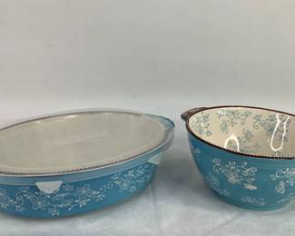 Floral Lace Temp-tations Ovenware