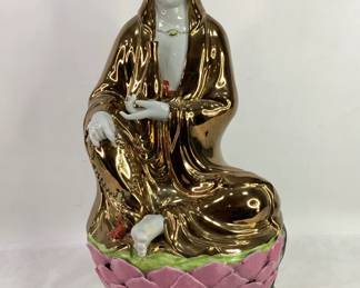 Guanyin Ceramic Statue 