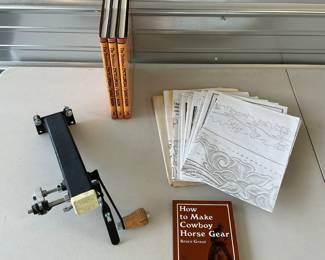 Mini Embosser & Saddle Making Books