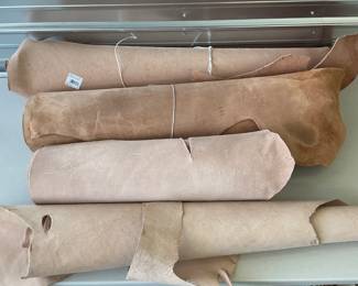 Tan Leather Pieces