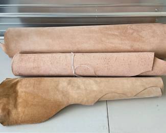 Tan Leather Pieces