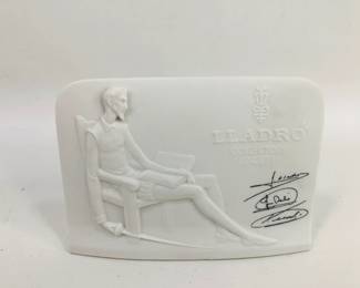 Lladro Collectors Society Don Quixote Shell Plaque 