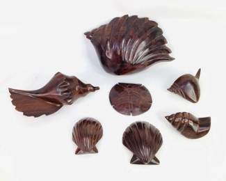 Ironwood Seashell Decor