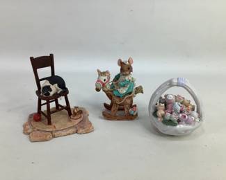 Whimsical Animal Figurines