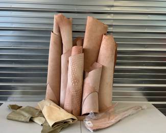 Tan Leather Pieces