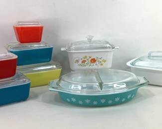 Vintage Pyrex and Corningware