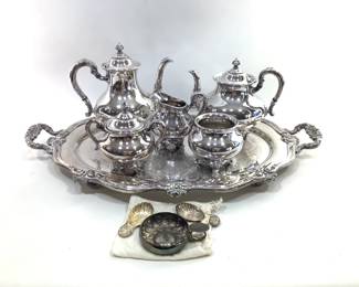 Redd & Barton Silverplate Coffee/Tea Service Set