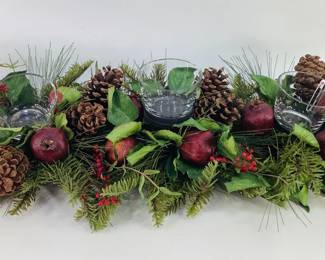 Silk Botanica Holiday Centerpieces
