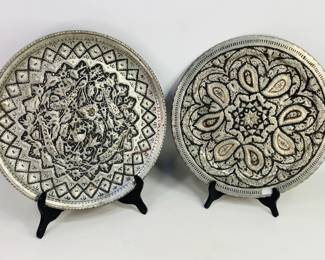 Hammered/Engraved Decorative Plates
