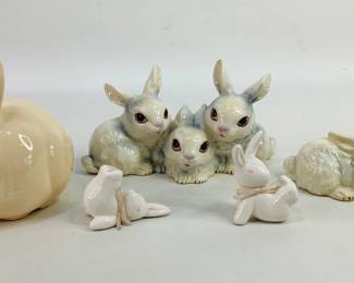 Goebel & Other Porcelain Rabbits