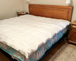 King Size Oak Bed