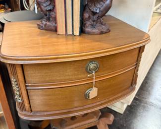 2 drawer end table