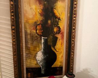 Lots of nice art in this house…
Much of it from the late 70s