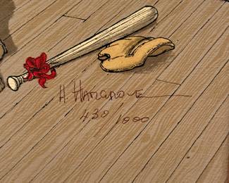 H Hargrove signed 438/1000