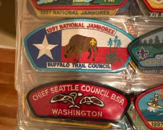 Boy Scout patches