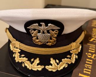 U.S navy officers combination cover cap (senior officer) captain