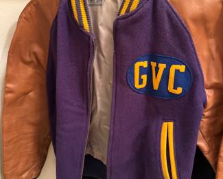 vintage letter man jacket