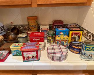 Vintage collectible tin