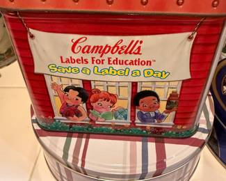 campbells vintage collectible tin