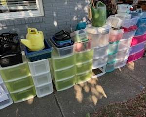 Plastic Storage - Draw Options, Totes, Bins