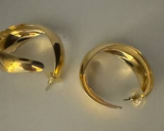 1990s hoop earrings