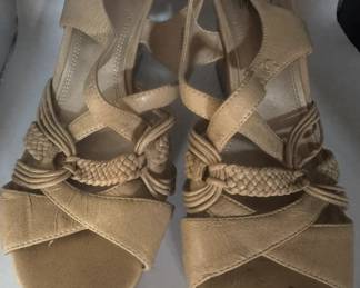 Tan shoes