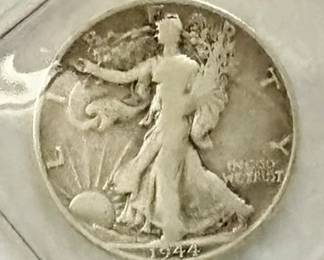 1944 Walking Liberty Silver