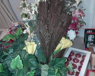 Very large silk flowers