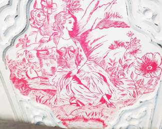 LOCAL ARTIST, HAND PAINTED FRENCH COUNTRY