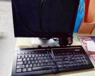 KEYBOARD, MOUSE AND MONITOR