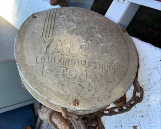 Yale 1 Ton Load King Hand Hoist,
