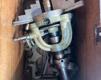 Antique Large Reamer in Wooden Box,