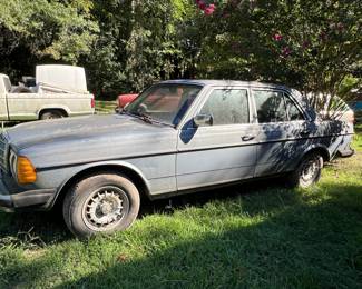1). 1983 Mercedes 300 with 240,248 miles,